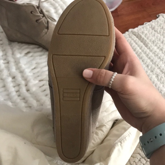 Toms wedged booties - Picture 3 of 4